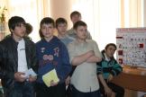 Демонстрируется фильм о колледже Демонстрируется фильм о колледже