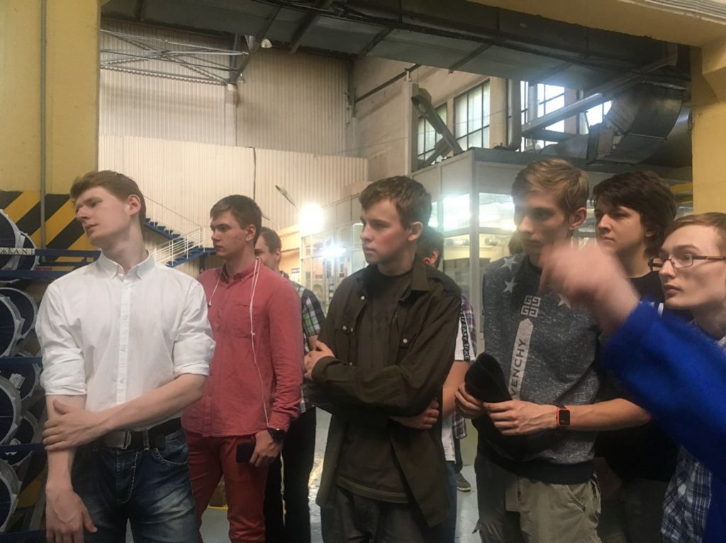 Экскурсия на производственную площадку компании ЗАО «Москабельмет»